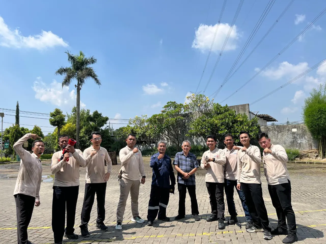 Praktik Kerja Lapangan Peserta Pelatihan K3 Industri